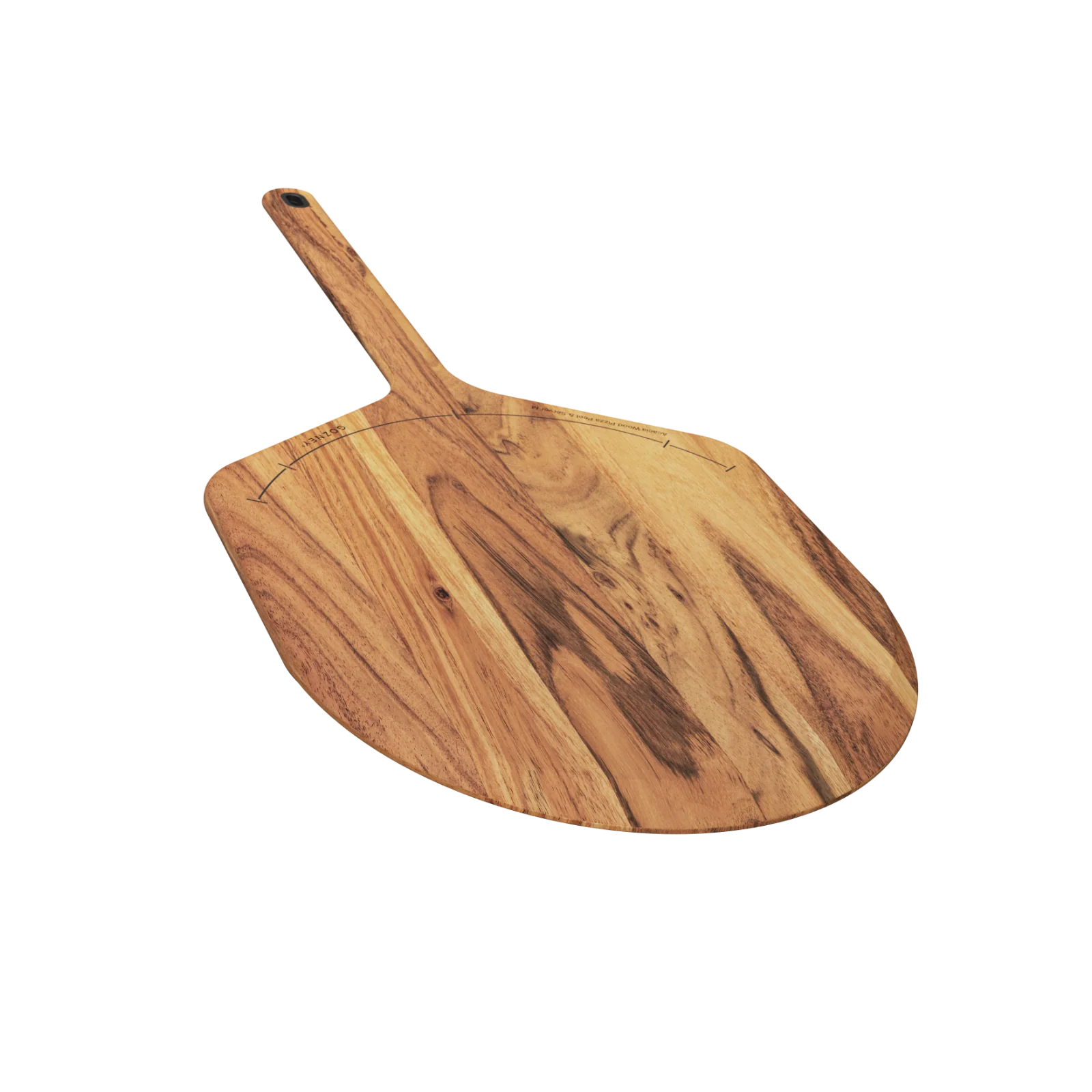 Acacia Wood Pizza Peel & Server - Image 3
