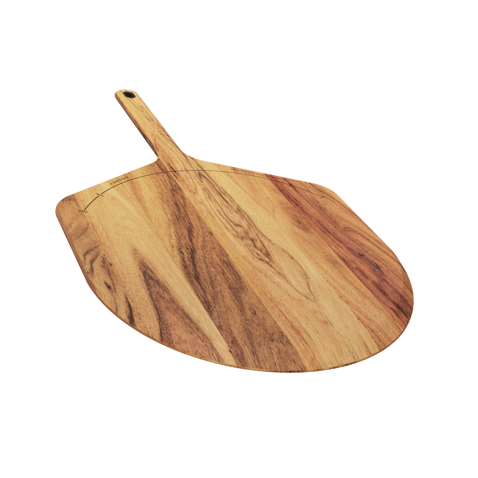 Acacia Wood Pizza Peel & Server - Image 4
